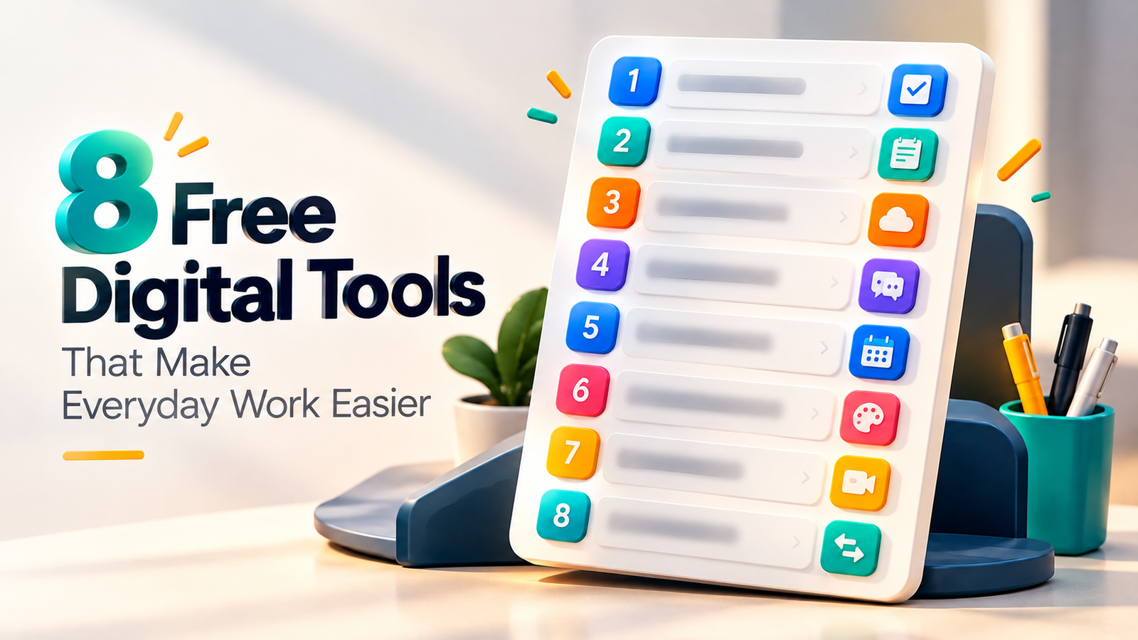 8 Free Digital Tools That Make Every Day Work Easier