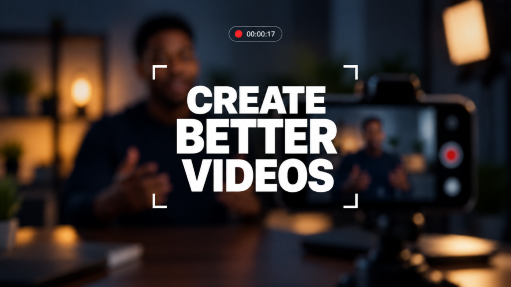 How to Start Creating Professional Videos With the Equipment You Already Have create better videos